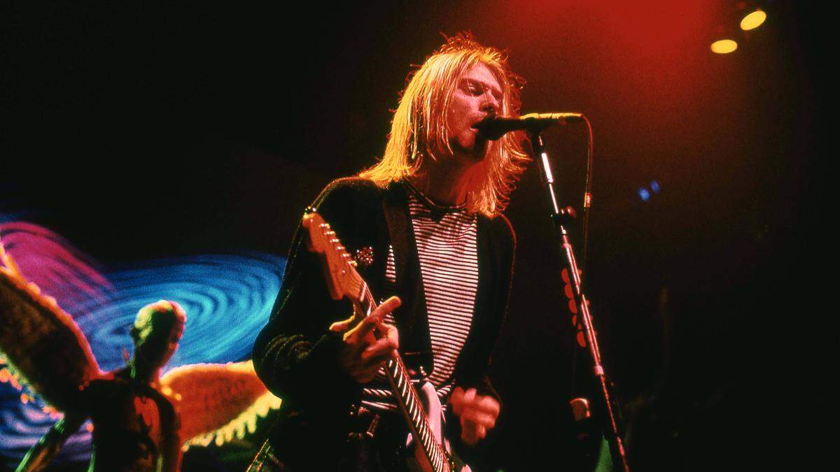 Kurt Cobain im November 1993 in New York