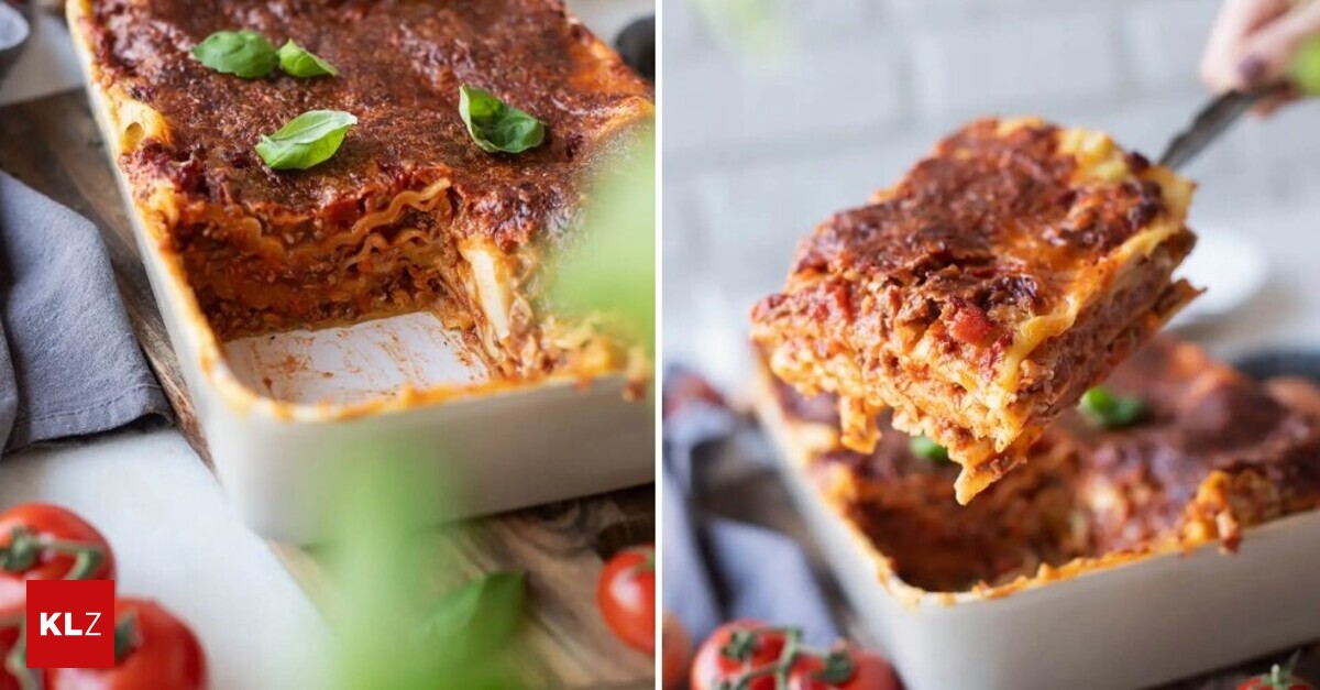 Rezept: Lasagne Rezept: Klassisch und einfach
