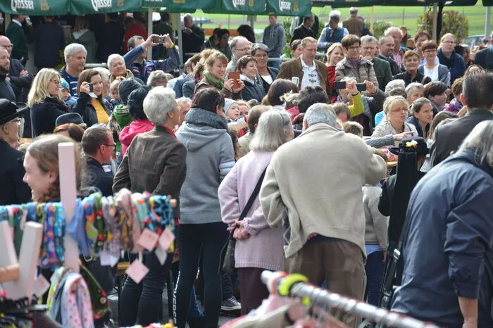 Bei den Kirchbachern und Besuchern aus der Umgebung gehört das Apfelfest zur Tradition.