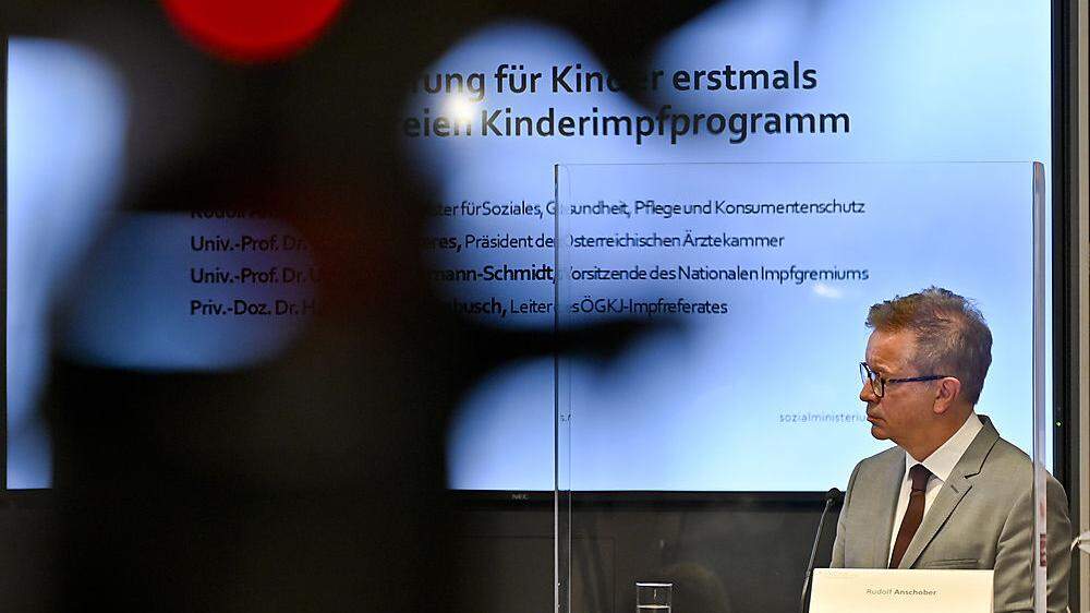 Gesundheitsminister Rudolf Anschober (Grüne) holt sich neue Kompetenzen