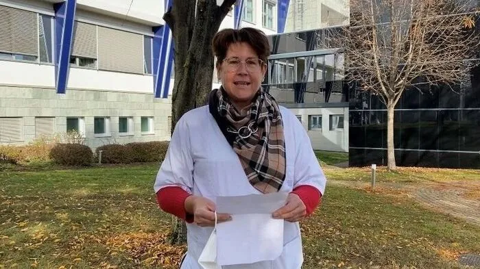 Karin Reisinger ist Pflegeassistentin in der medizinischen Abteilung im LKH Weiz