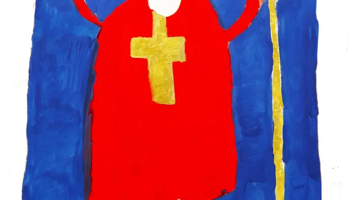 Marie Toff aus Oberaichwald bei Villach hat den Nikolaus riesengroß in der Veldener Malwerkstatt der Kärntner Kindermalschule fertiggemalt. Marie kann den Besuch des Nikolaus wohl kaum erwarten. Wir bedanken uns.