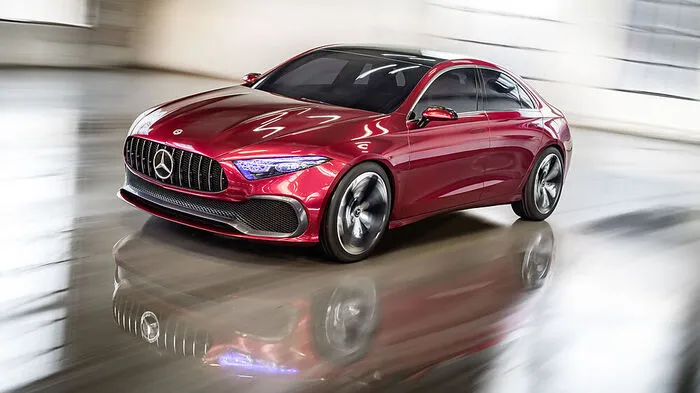 Es soll bereits ein ziemlich konkreter Vorgeschmack sein, den Mercedes mit dem Showcar in Schanghai auf die nächste Generation der A-Klasse-Familie ab 2018 gibt.