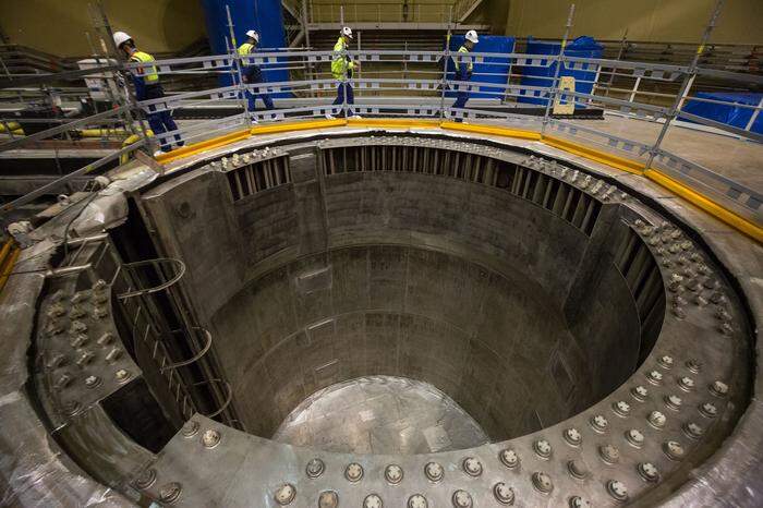 Ein Bild aus dem neuen Reaktorblock 3