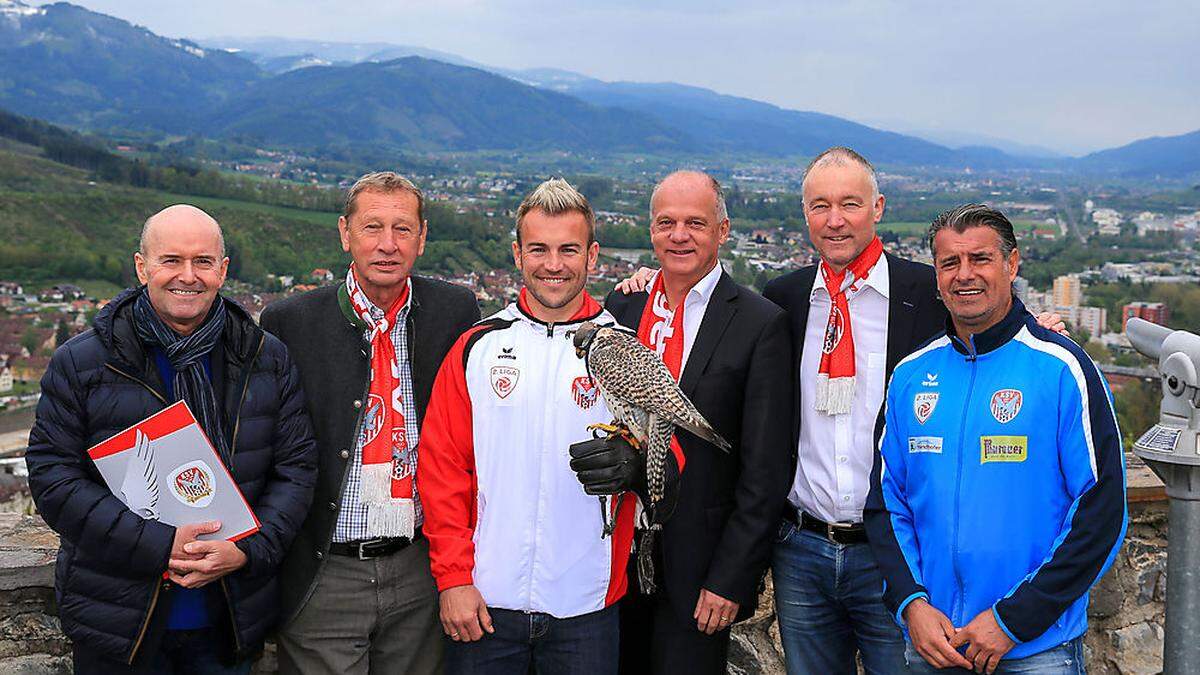    Helmut Pekler, Günter Heber, David Sencar, Erwin Fuchs, Günter Krenn und Kurt Russ (v. l.)