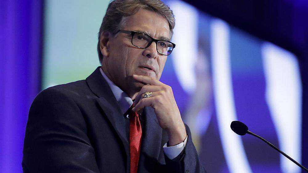 Angeblich will Energieminister Rick Perry im November zurücktreten.