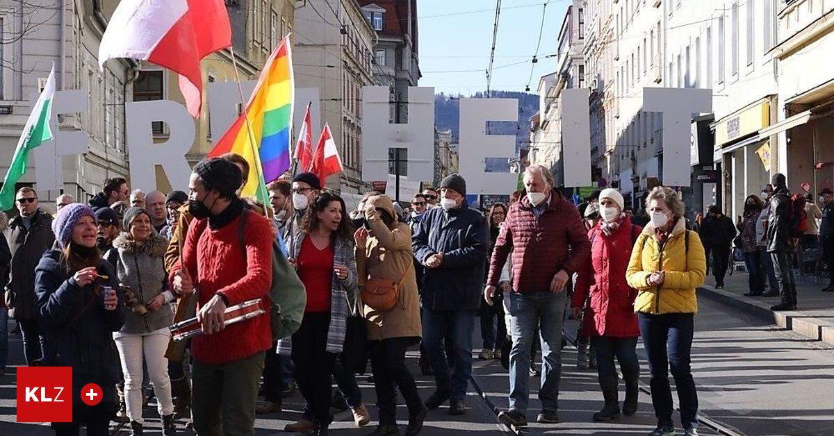 Tausende Teilnehmer: Mehr Als 120 Anzeigen Bei Corona-Demo In Graz