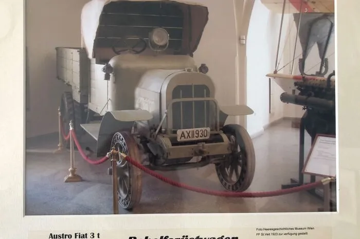 Die erste vollmotorisierte Zugmaschine - der "Austro-Fiat"