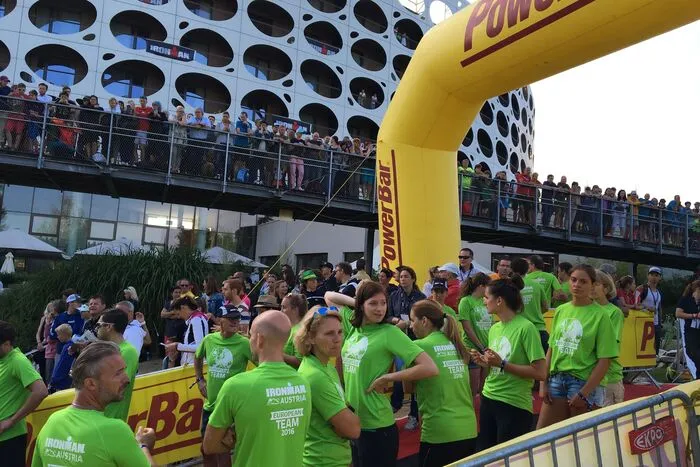 Die Anspannung war auch bei den Volunteers spürbar