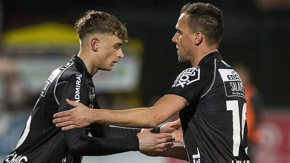 Beim Heim-Debüt vor vier Wochen gegen den LASK kam Veratschnig für Kapitän Liendl ins Spiel