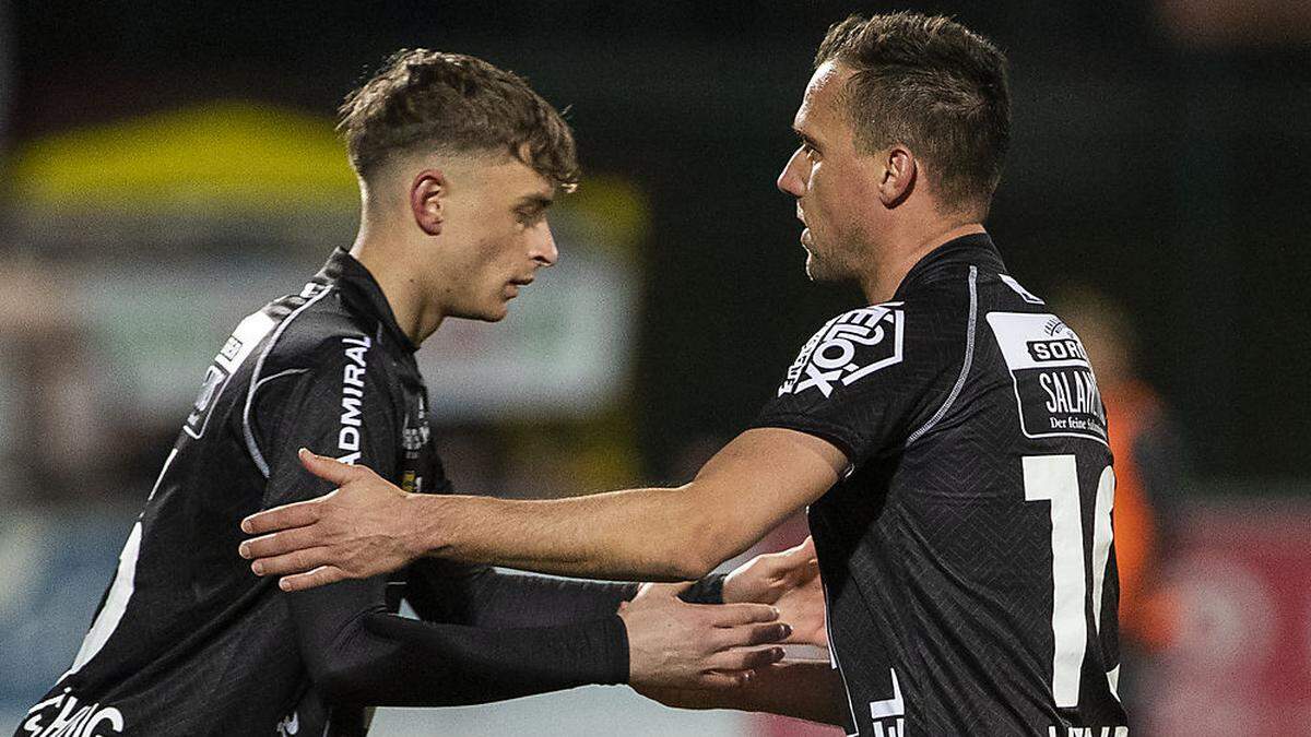 Beim Heim-Debüt vor vier Wochen gegen den LASK kam Veratschnig für Kapitän Liendl ins Spiel