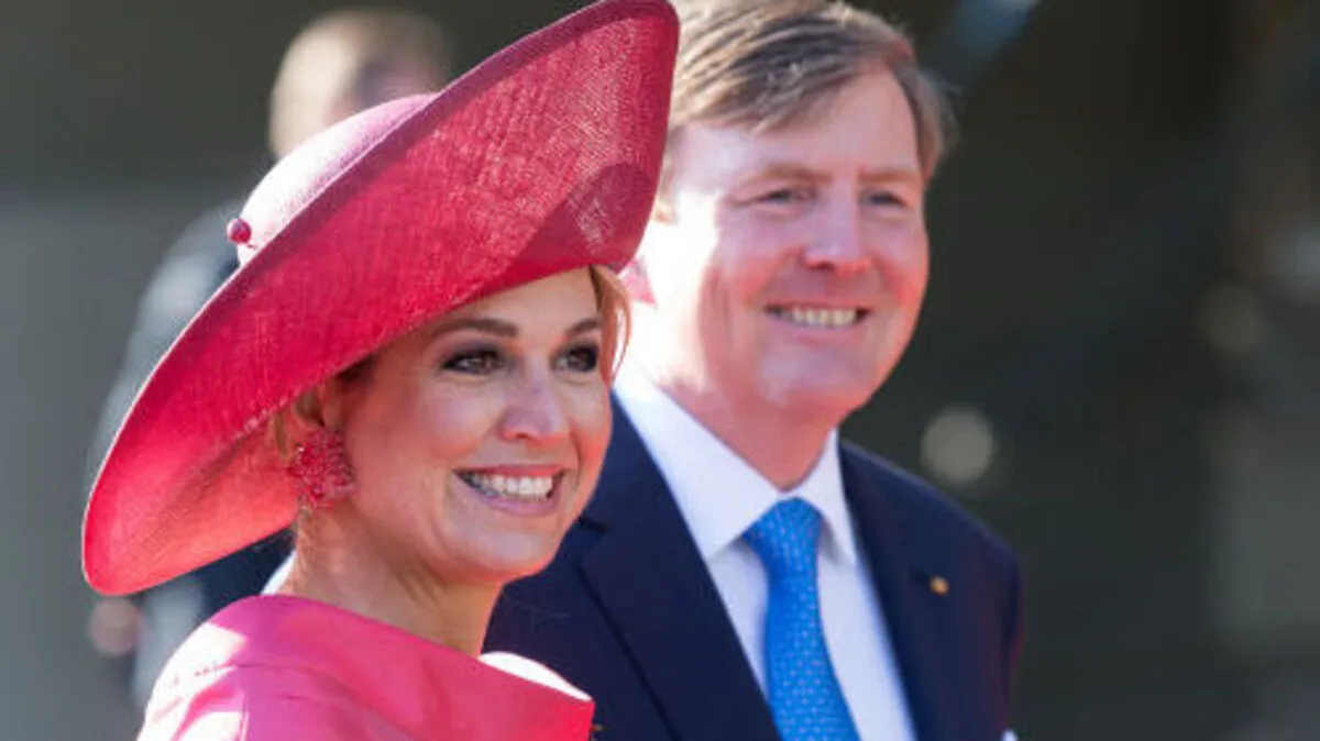 Königin Maxima mit ihrem Mann, König Willem-Alexander 