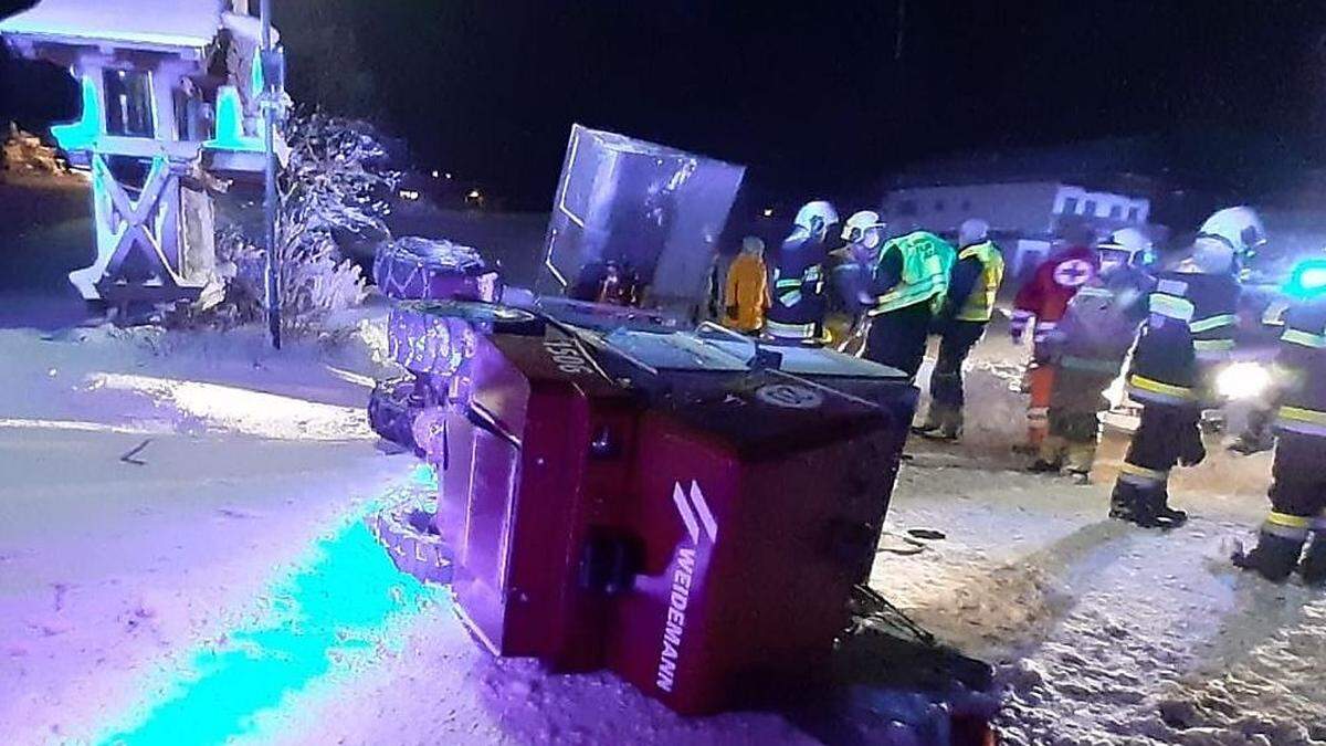 Im Einsatz standen die Feuerwehren Ramsau und Schladming