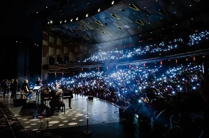 Im Großen Festspielhaus Salzburg trat Nik P. bereits mehrmals mit einem Symphonieorchester auf