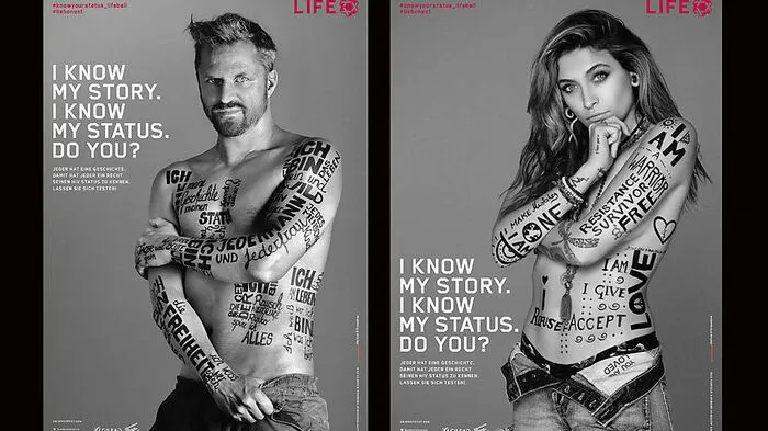 Philipp Hochmair und Paris Jackson sind die Botschafter der LIFE+ Kampagne