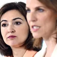 Auf einen Koalitionskrach wollten es Zadic und Edtstadler nicht ankommen lassen