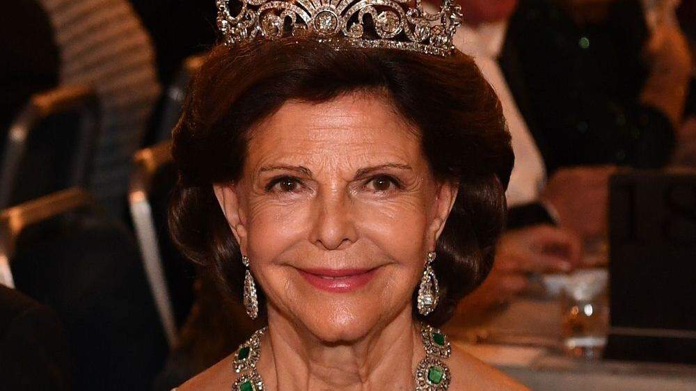 Königin Silvia, geboren am 23. Dezember 1943 in Heidelberg.