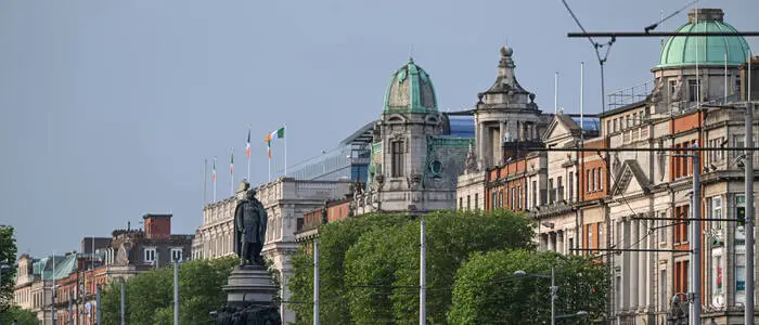 Die irische Hauptstadt Dublin