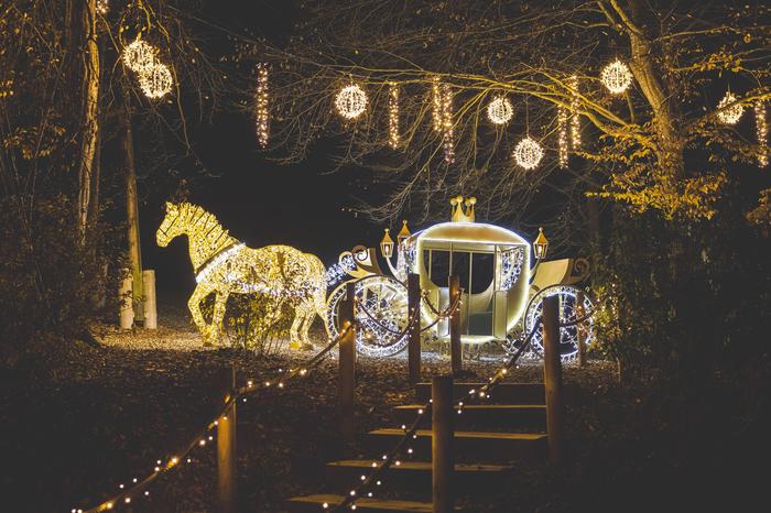 Lichterpark in der Domäne Lilienberg