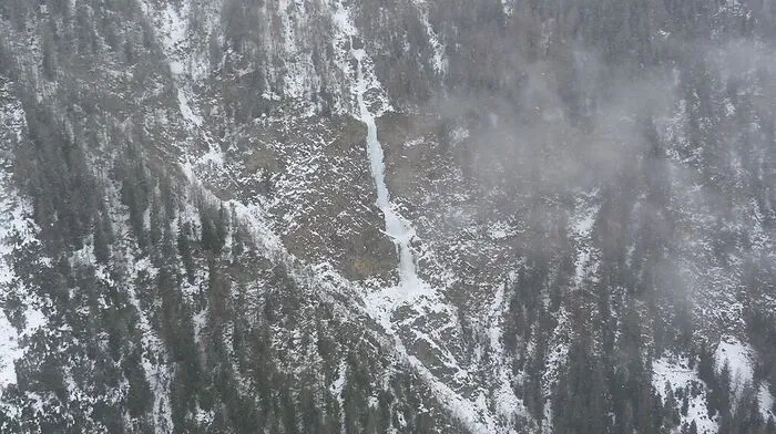 Auf dem Pockhorner Eisfall ereignete sich das Unglück