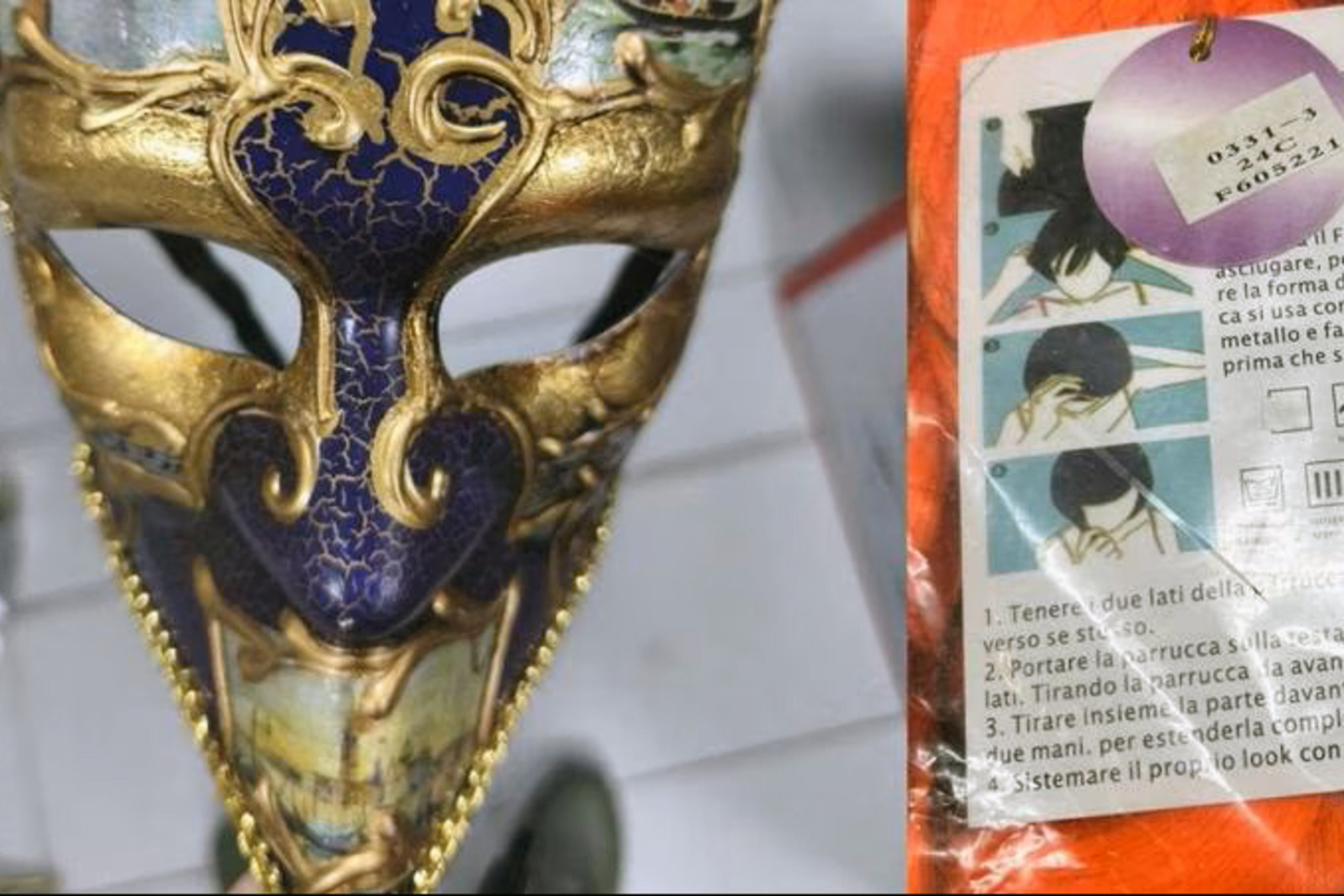 Friaul: Finanzpolizei beschlagnahmt 10.000 Faschingsartikel 