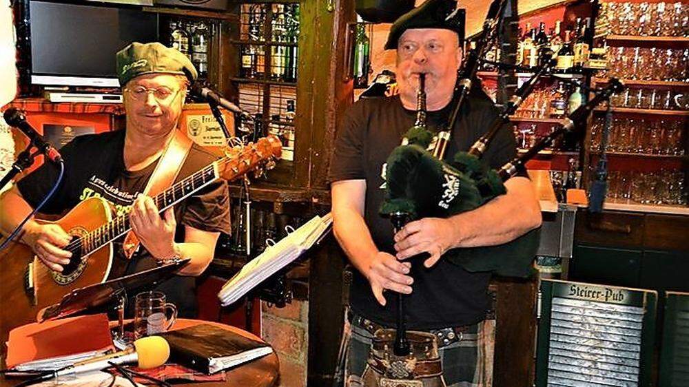 Am St. Patrick's Day live zu hören: McSchuly, der steirische Highlander