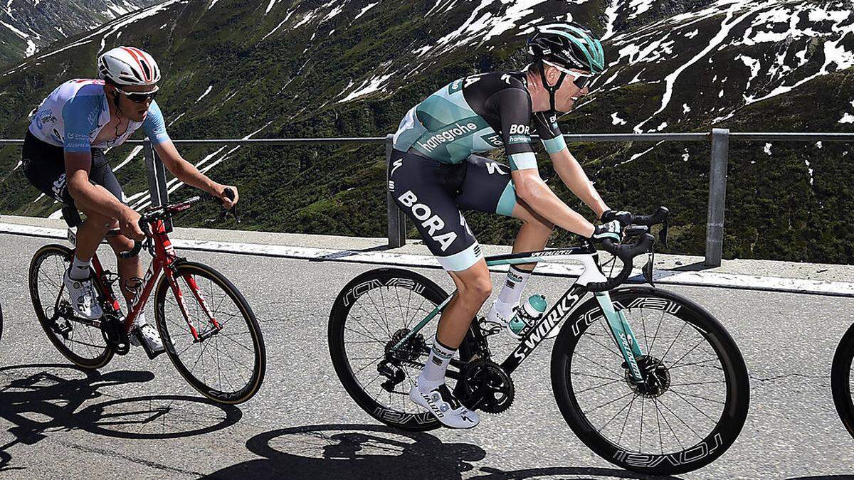 Patrick Konrad (rechts) fuhr auf das Podium