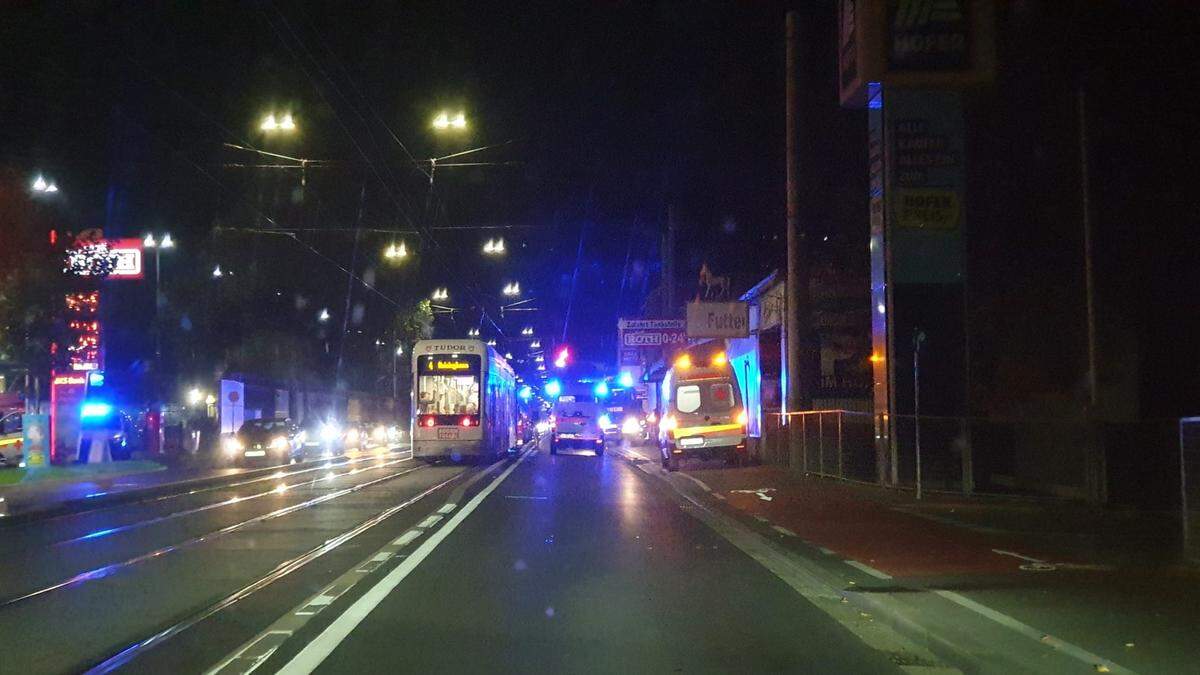 Der Unfall passierte auf der Conrad-von-Hötzendorf-Straße in Graz