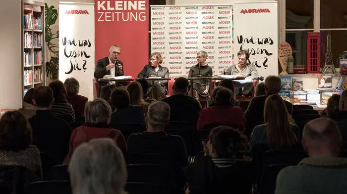 Das Literarische Krimi-Quartett war am Mittwoch ein erstes Highlight der Fine Crime. 