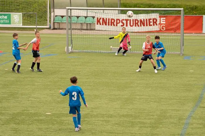 Graz am 13.04.2025, Knirpsturnier, Herrgottwiesgasse, Fußball