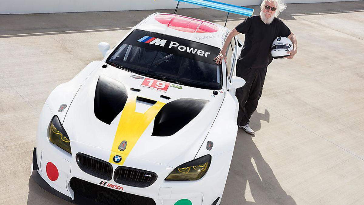 Das BMW Art Car von John Baldessari läuft in Le Mans