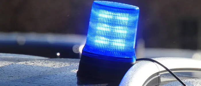 Die Zivilstreife nahm mit Blaulicht die Verfolgung auf
