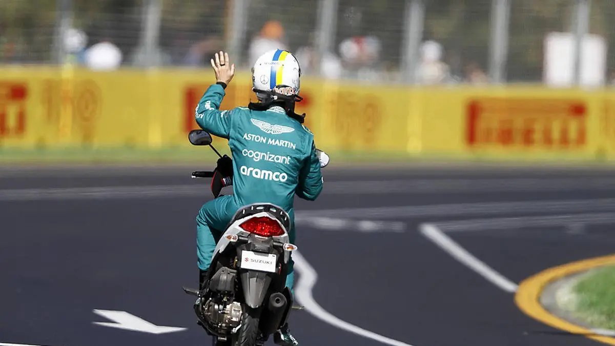 Sebastian Vettel genoss die Ausfahrt 