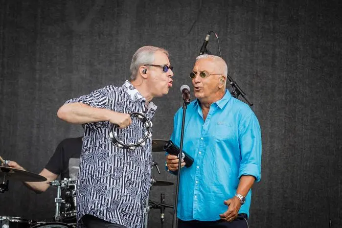 Johann K (Hans Krankl) und Monti Beton waren eine der Vorbands von Seiler und Speer