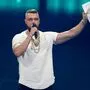 Kollegah 2018 beim Echo, der ebenso bereits im Schatten der Vorwürfe stand.