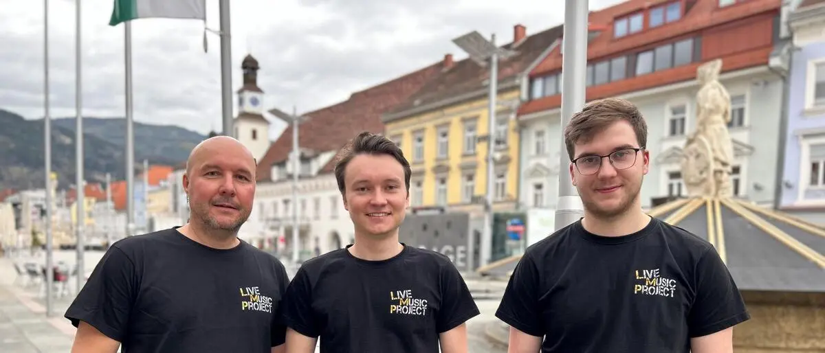 Neben Christian Holzfeind, Julian Holzfeind und Markus Schwaiger (im Bild v.l.n.r.) ist nun auch Jürgen Blasl maßgeblich an der Organisation des Events beteiligt