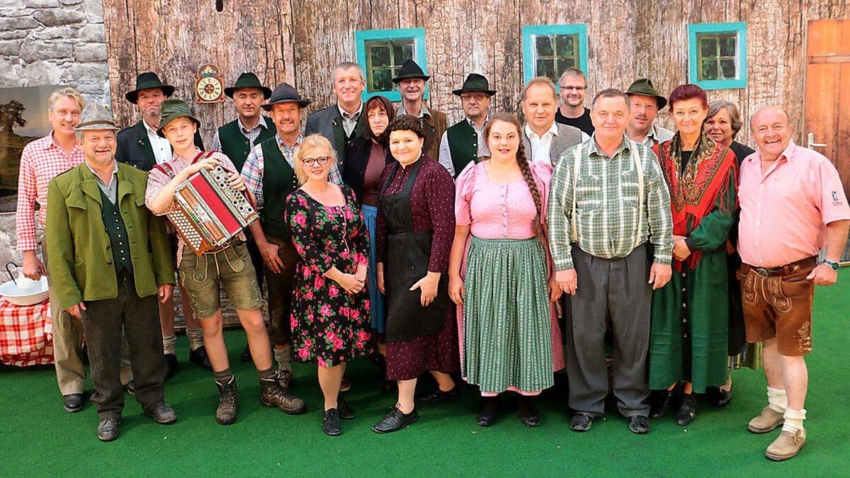 Die Theatergruppe Pack spielt das Stück &quot;Der verkaufte Großvater&quot;