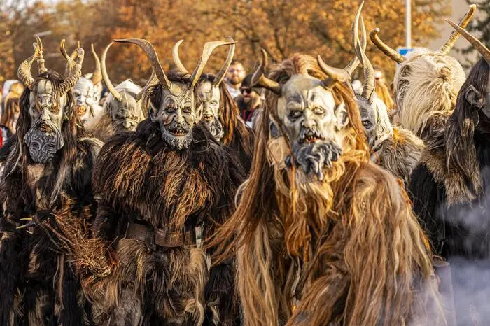 Krampus Perchten Krampuslauf Welzenegg Klagenfurt November 2024