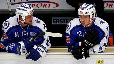 Im Sommer trugen Michael Grabner und Micheal Raffl den VSV-Dress