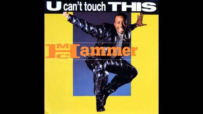 1990. Hier gehts zum Video: U can't touch this. MC Hammer