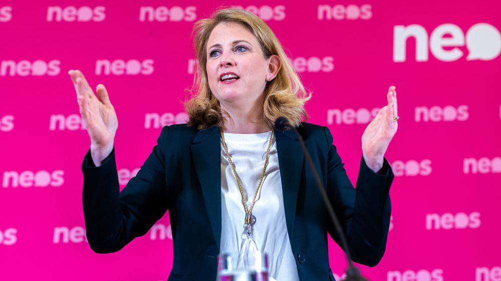 Neos-Chefin Beate Meinl-Reisinger fordert einen nationalen Schulterschluss.