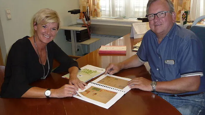 Gute Zusammenarbeit: „Landentwicklerin“ Astrid Holler und Bürgermeister Karl Wratschko