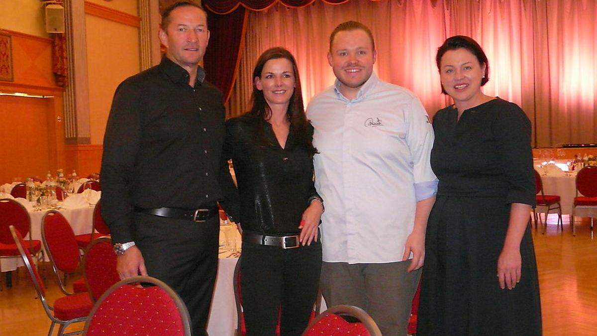 Franz Hösele, Manuela Rennertz,  Richard und Sonja Rauch