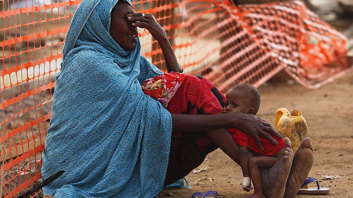 In Somalia waren die letzten zwei Regenzeiten praktisch ausgefallen, was zu einer schlimmen Dürre geführt hat