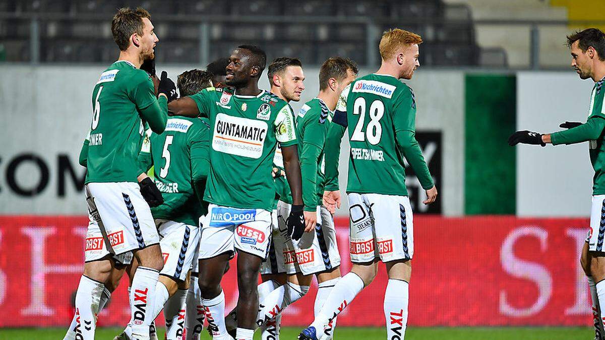 Ried kämpfte sich gegen Rapid zum Sieg