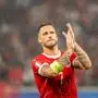 LEIPZIG,GERMANY,02.JUL.24 - SOCCER -UEFA EURO 2024, round of 16, Austria vs Turkey. Image shows the disappointment of Marko Arnautovic (AUT).
Photo: GEPA pictures/ Johannes Friedl