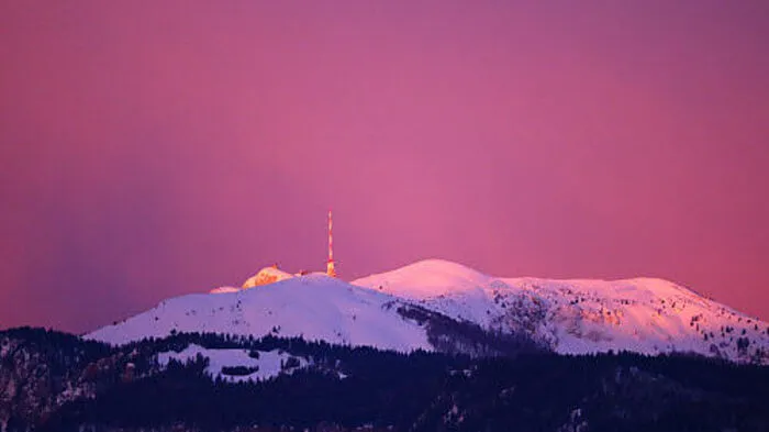 Blick auf den Dobratsch