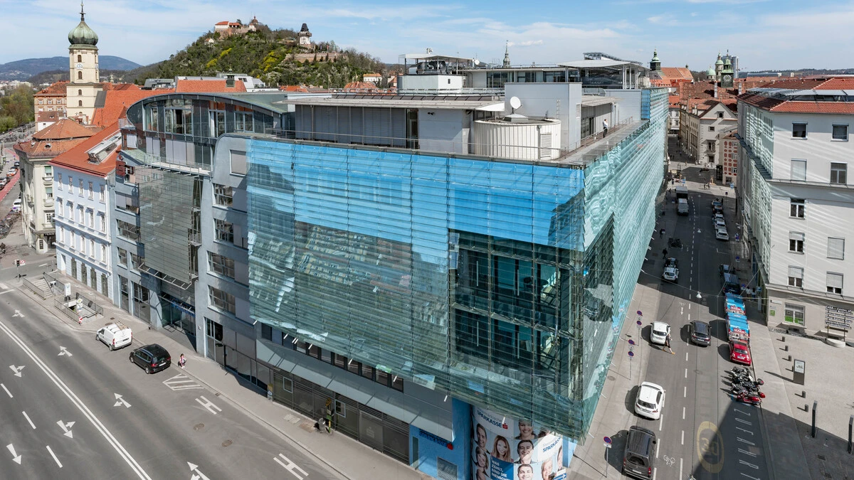 Die Zentrale der Steiermärkischen Sparkasse in Graz