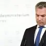 Innenminister Karl Nehammer