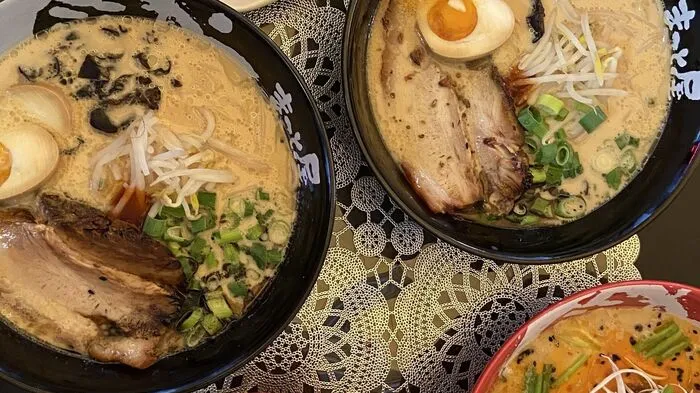 Ramen, Ramen, Ramen: Vier Varianten stehen auf der Speisekarte.